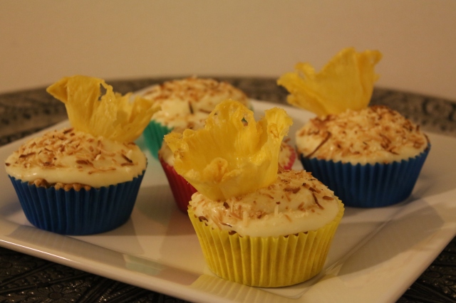 pineapple Coconut Cupcakes